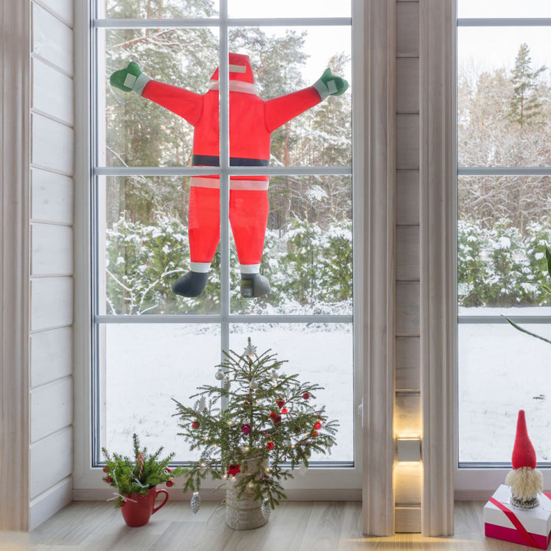 Aufblasbare Weihnachtsmannkostüm