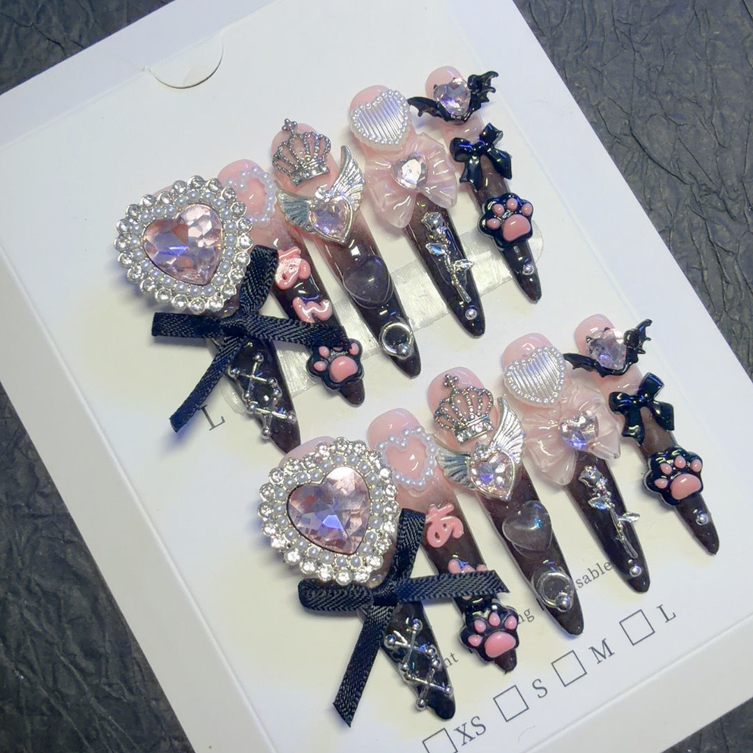 Dekoratives Strass-Haaraccessoire-Set