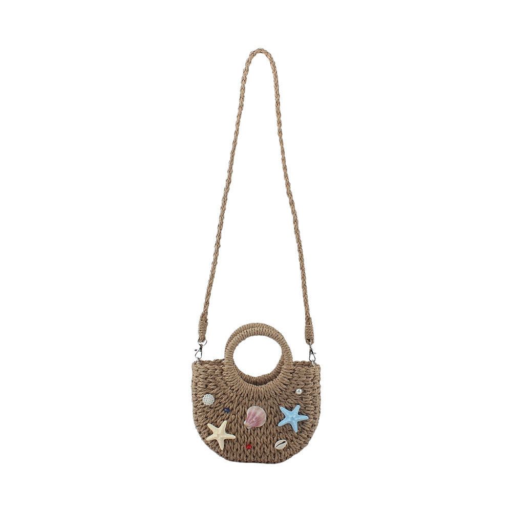 Handgefertigte Strandtasche mit Maritimem Dekor Brehn