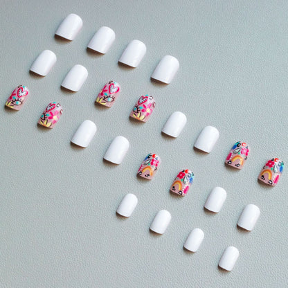 Dekorative Nagelkunst