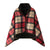 Damen Elegante und komfortable Fleece-Poncho-Decke Brehn