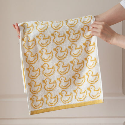 Kuscheldecke mit Teddy-Jacquardmuster und extra-weichem Frottee