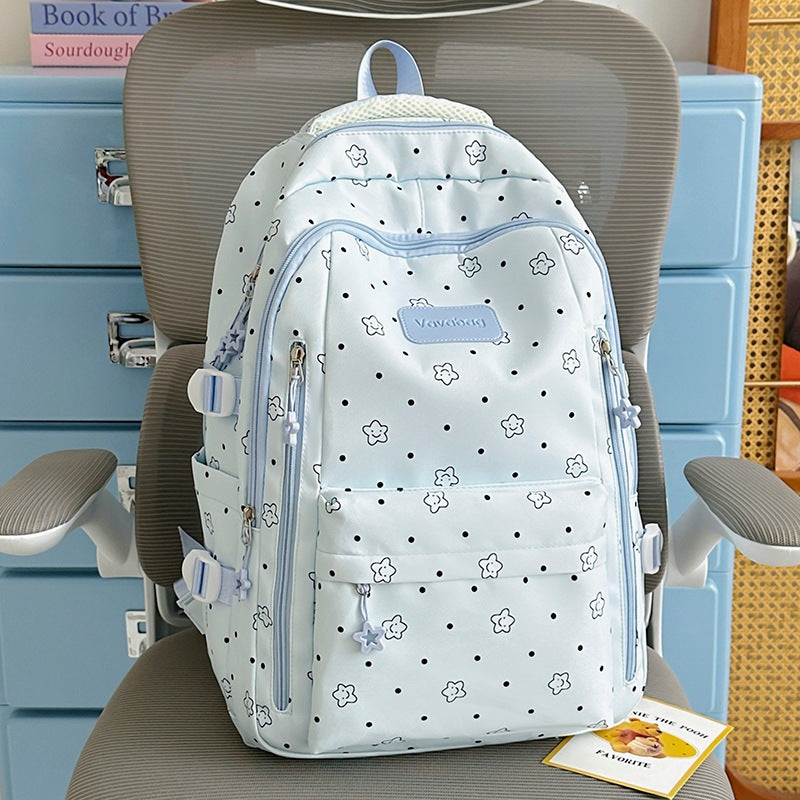Trendige Floral Print Rucksack Brehn