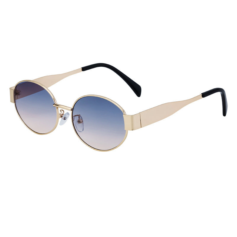 Damen modische Sonnenbrille im eleganten ovalen Design Brehn