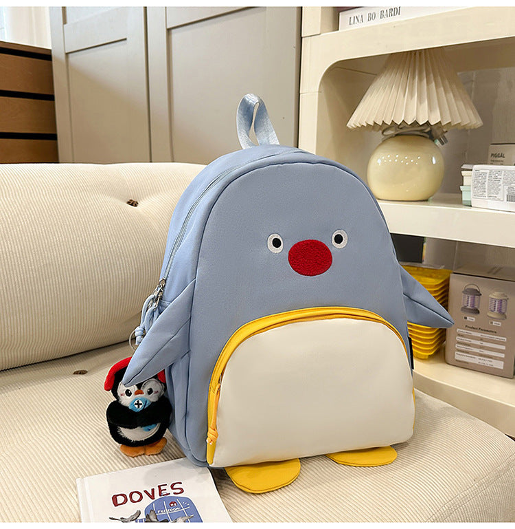 Kinderrucksack mit verspieltem Pinguin-Design
