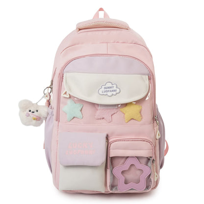 Stylischer Mehrfachtaschen-Rucksack