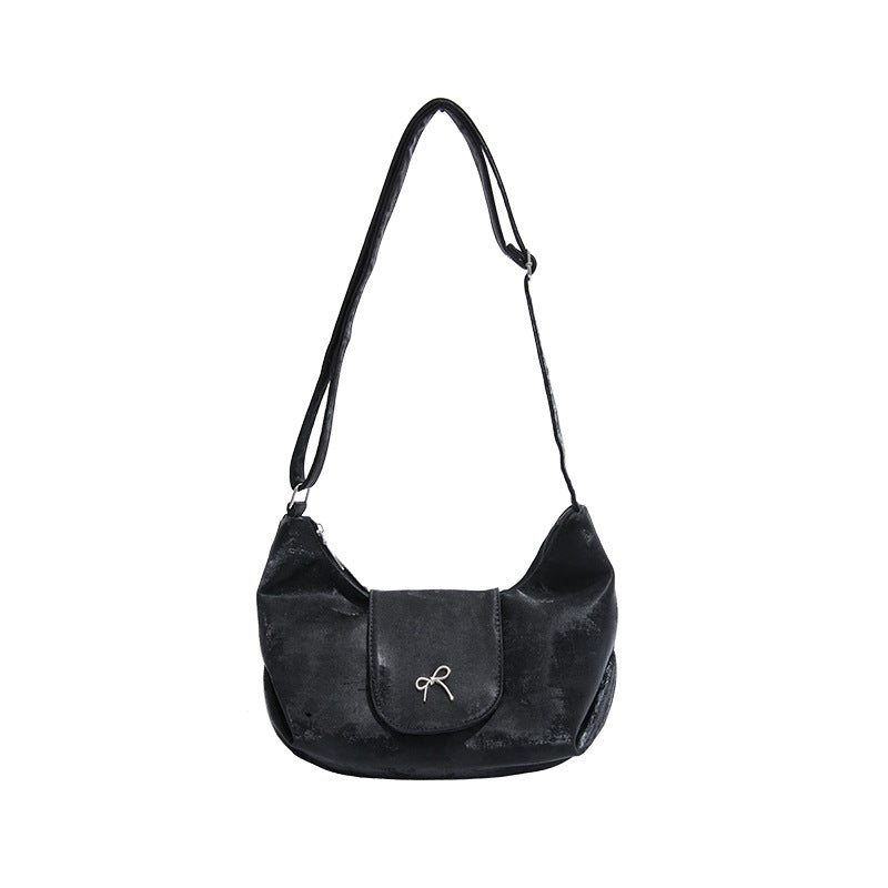 Elegante Samt Schultertasche