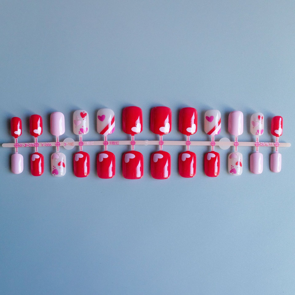 Herz-Themen-Nagelkunst-Kit
