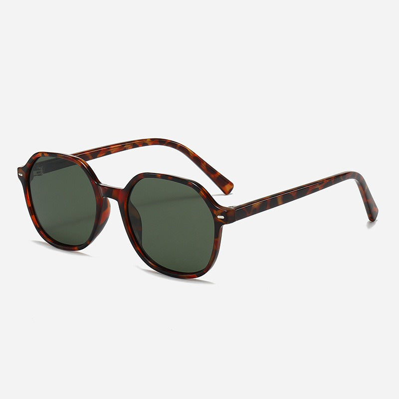 Damen modische Sonnenbrille im extravaganten Schildpatt-Design Brehn