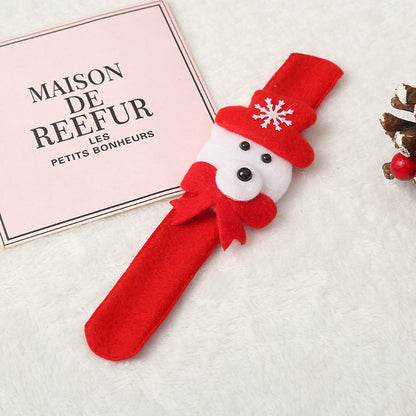 Kreative Weihnachtswristband mit Schneemann-Motiv Brehn