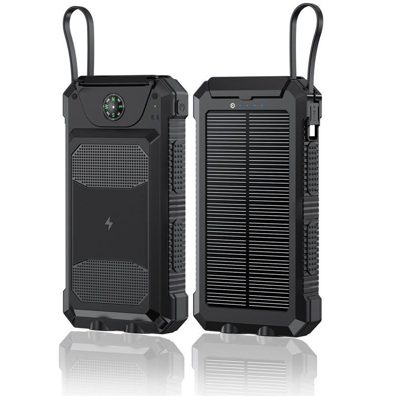 Wasserdichte Solar-Powerbank mit Eingebautem Kompass Brehn