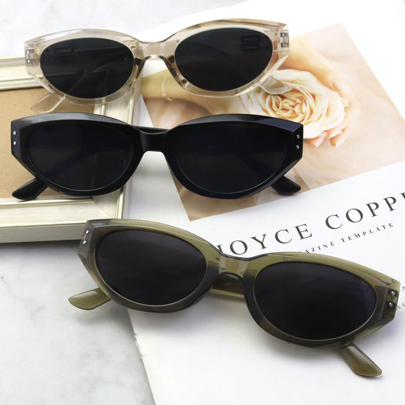 Vintage-inspirierte Katzenaugen-Sonnenbrille Brehn