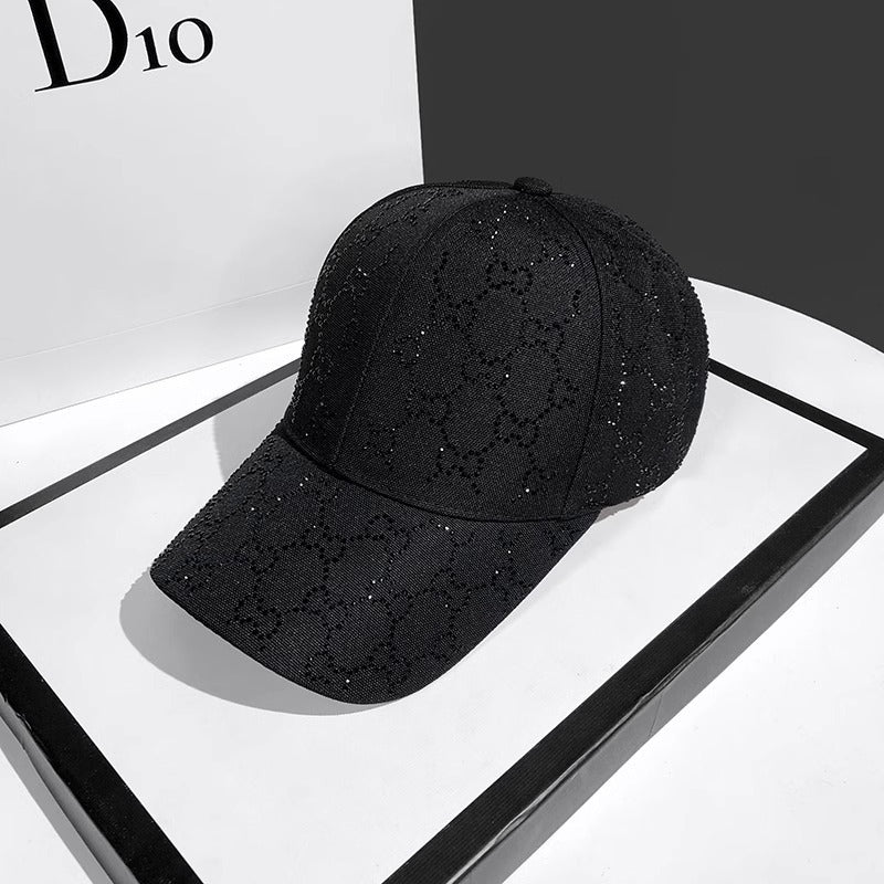 Damen Mode Laser-Cut Baseballcap Brehn