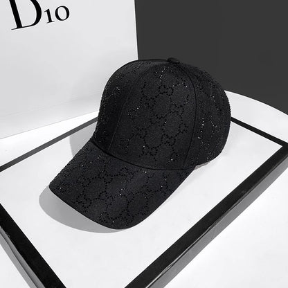 Damen Mode Laser-Cut Baseballcap Brehn