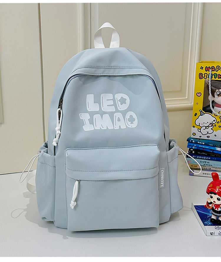 Lässiger Grafikdesign-Schulrucksack