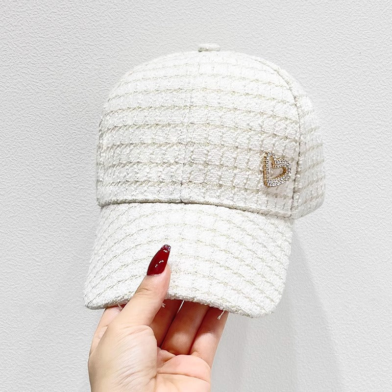 Damen Strukturierter Stoff Baseballcap Brehn 1784084142