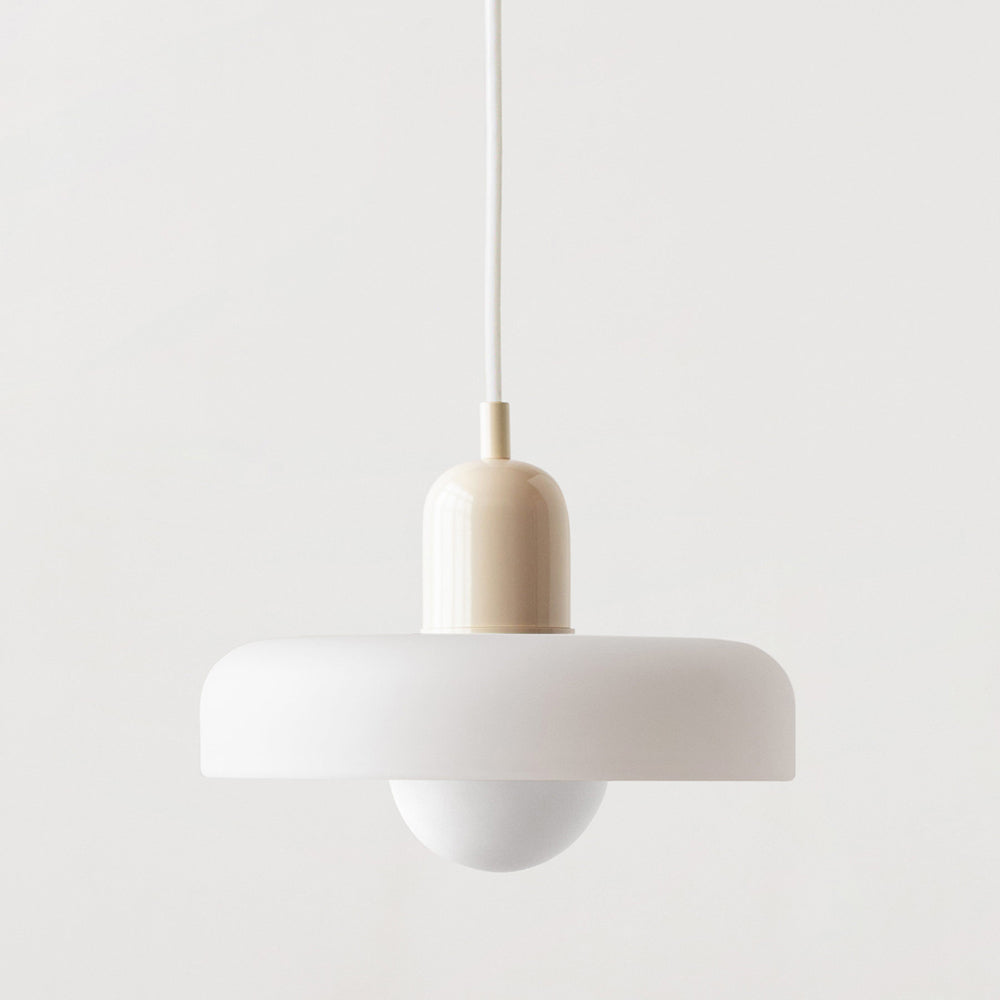 Farbenfrohe Bauhaus-Style Pendelleuchte - StiloGlas | Brehn