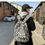 Fleece Rucksack Im Trendigen Leoprint Brehn