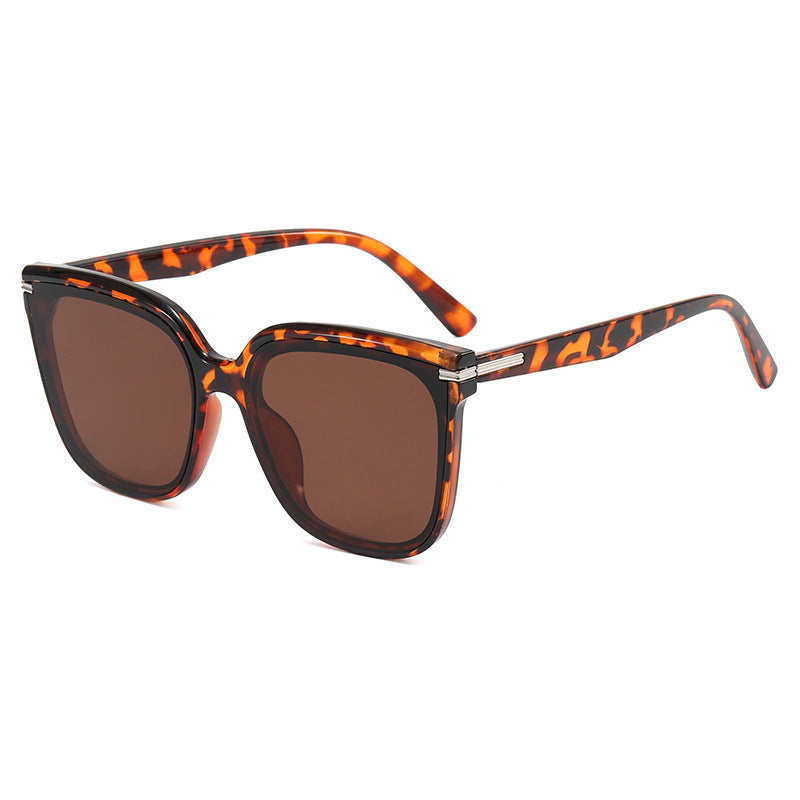Damen Oversized-Sonnenbrille mit modischem Muster Brehn