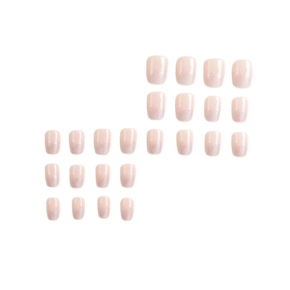 Ombre Glänzende Nagelverlängerungen Brehn