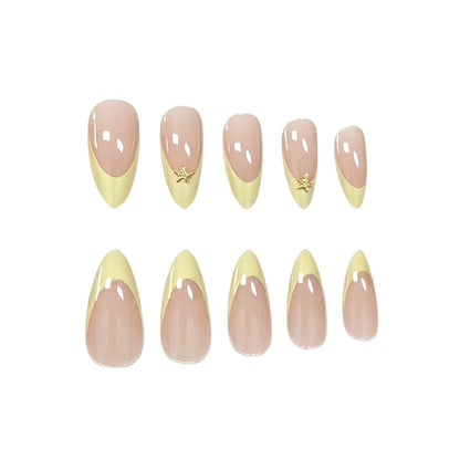 Sternmuschel-beschichtete Acryl-Nagelverzierung Brehn