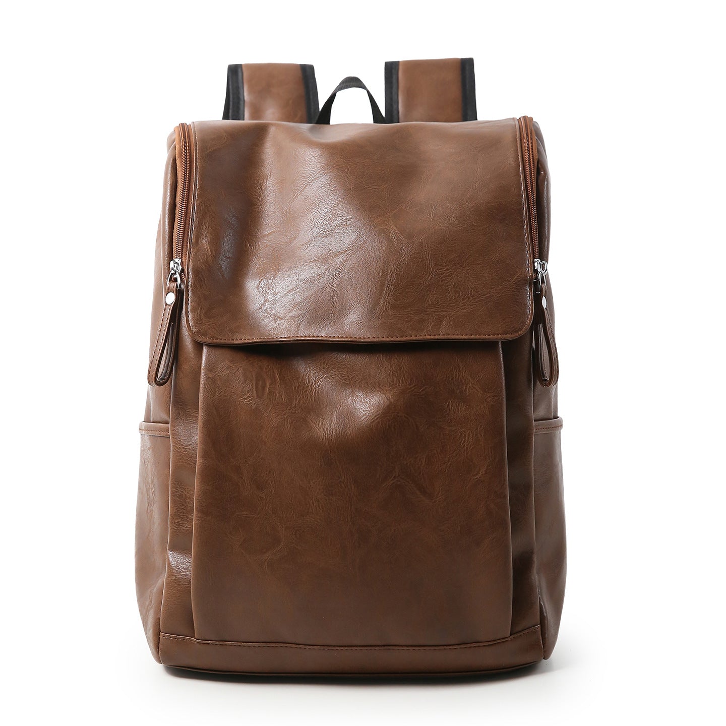 Mode Faux-Leder Rucksack