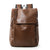 Mode Faux-Leder Rucksack