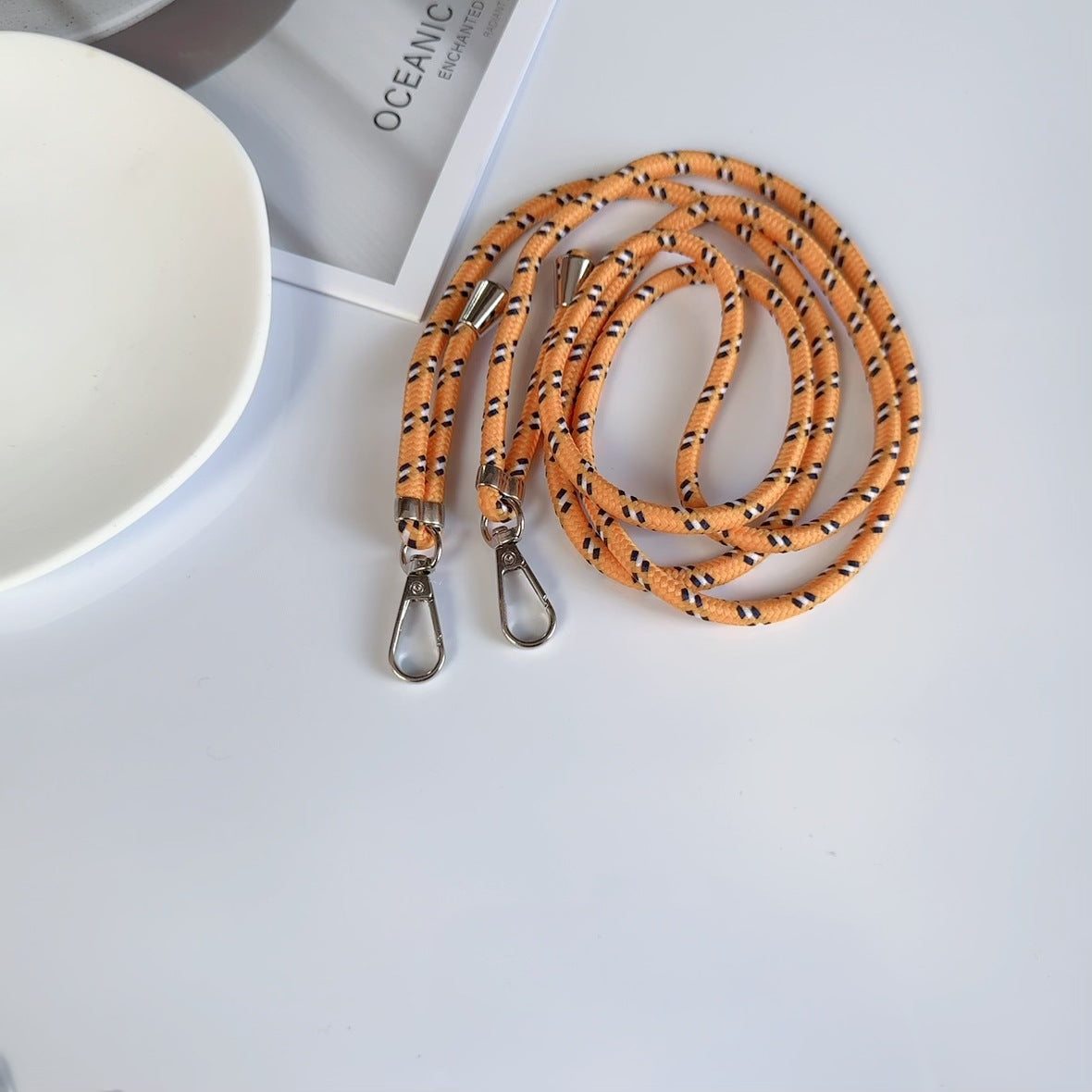 Verstellbare Lanyard mit doppelten Clips Brehn