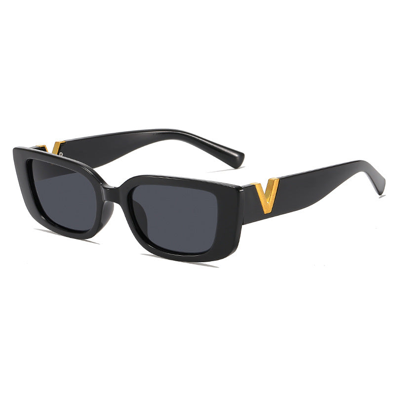 Stylische Quadratische Rahmen Sonnenbrille Brehn