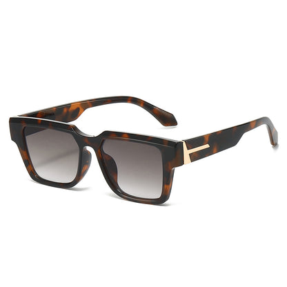 Oversized Quadrat Rahmen Mode Sonnenbrillen Brehn