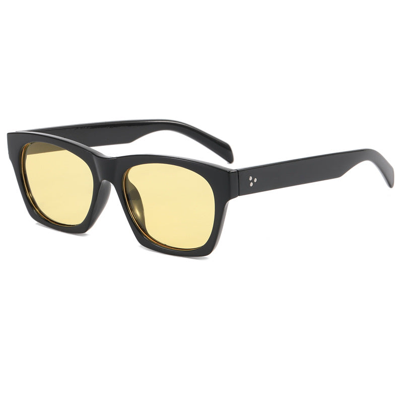 Damen stylische quadratische Sonnenbrille mit bequemem Sitz Brehn