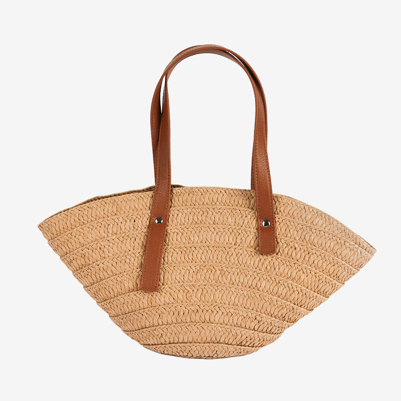 Damen Korbtasche mit geschwungenem Design Brehn
