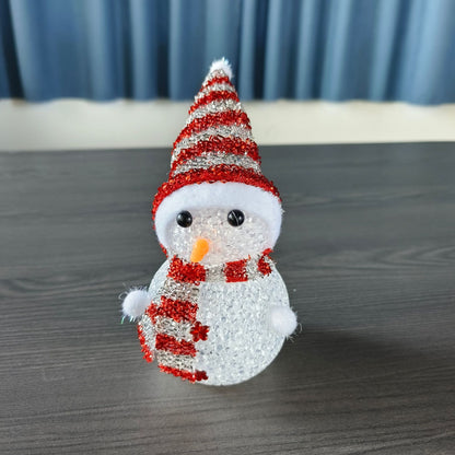 Dekorative Schneemannset
