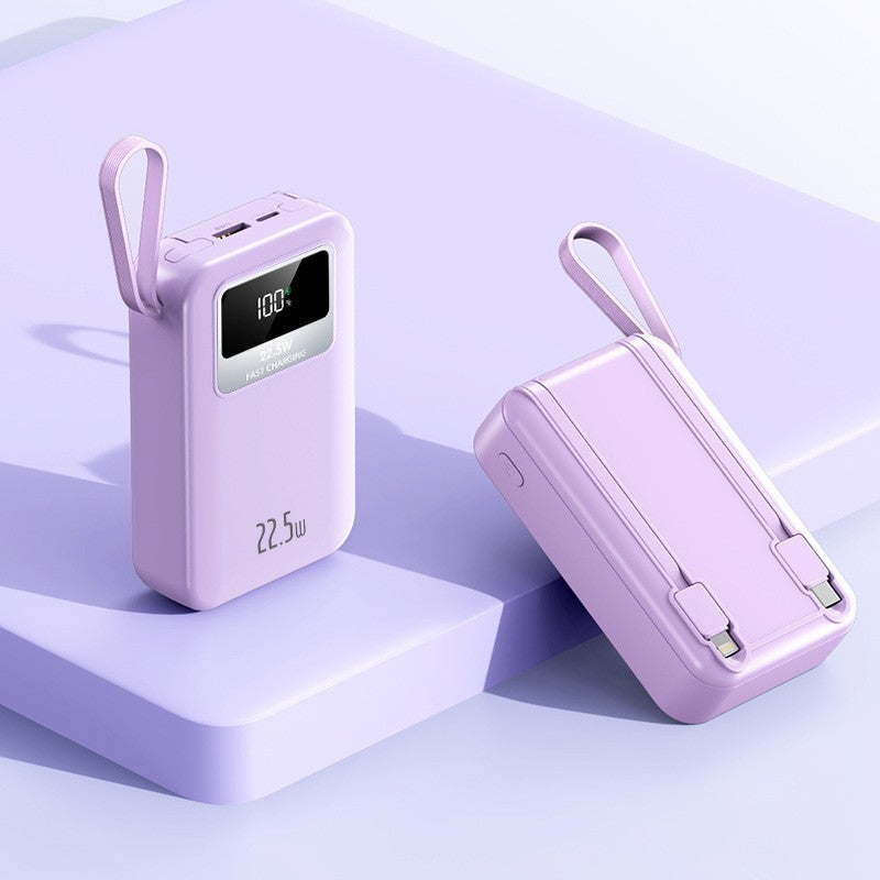 Tragbare Powerbank mit Intelligenter Schnellladefunktion und Led-Anzeige Brehn