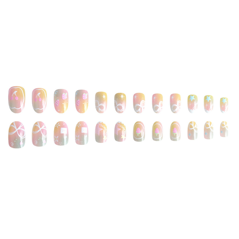 Kreative Französische Tip Nagelkunst Brehn