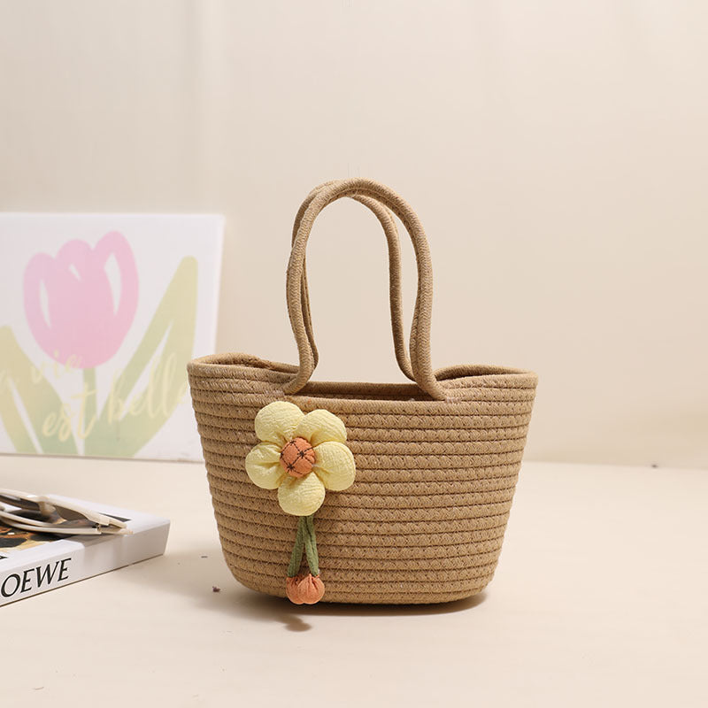 Damen Handgefertigte Kosmetiktasche mit floralem Design Brehn
