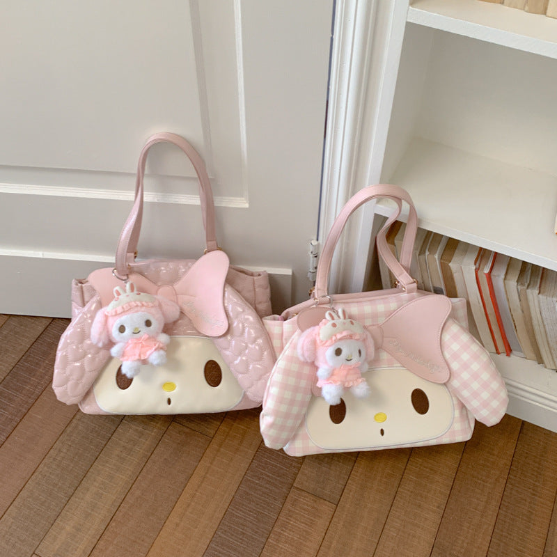 Gepolsterte Schleifen-Schultertasche Brehn