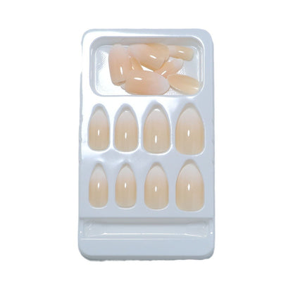 Natürliche Ombre Press-On Nagelspitzen Brehn