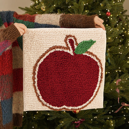 Getuftetes weihnachtliches Tischset mit Lebkuchenhaus-Motiv Brehn
