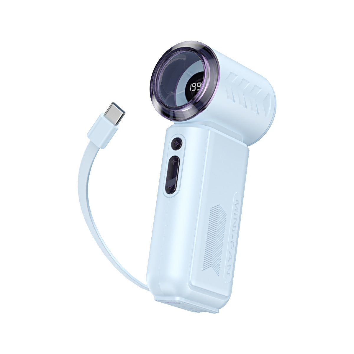 Damen Tragbarer Kühleventilator mit Powerbank Brehn