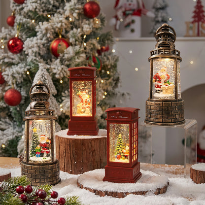 Nostalgisches Weihnachtsfernseher-Dekor Brehn