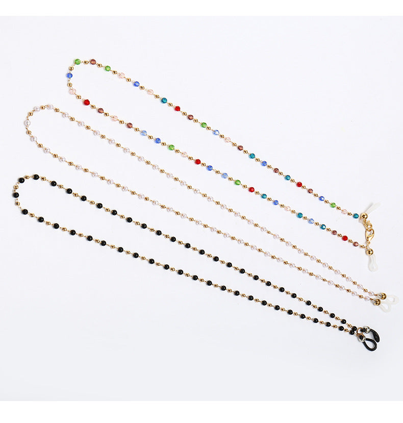 Dekorative Brillen mit eleganter Kette Brehn