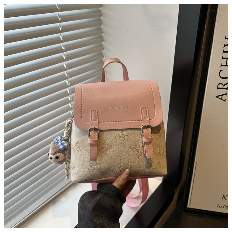 Stylische Schmetterlingsmuster Mini Rucksack Brehn