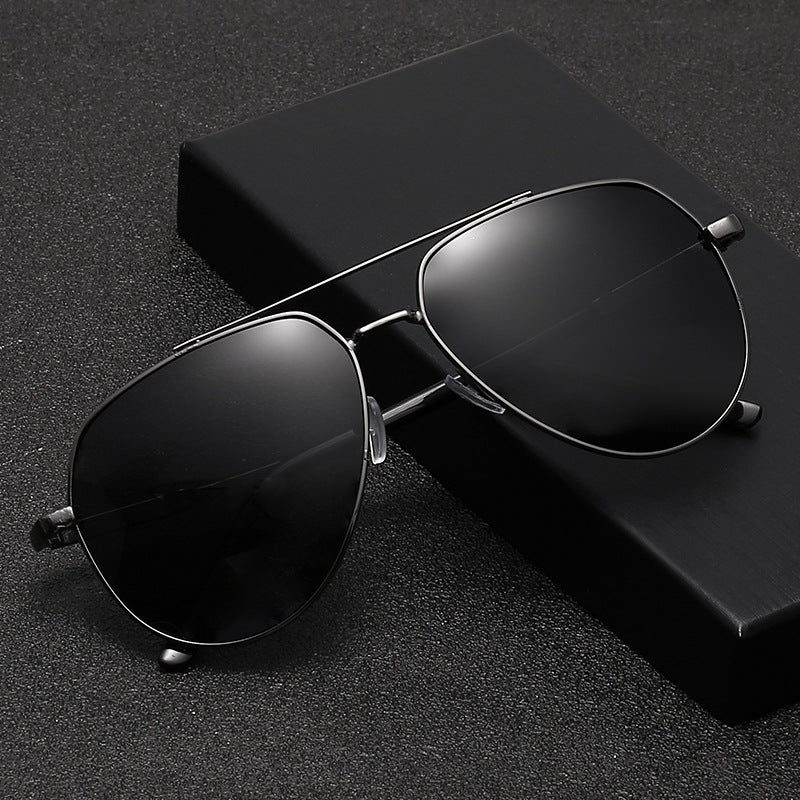 Herren elegante Piloten-Sonnenbrille Brehn