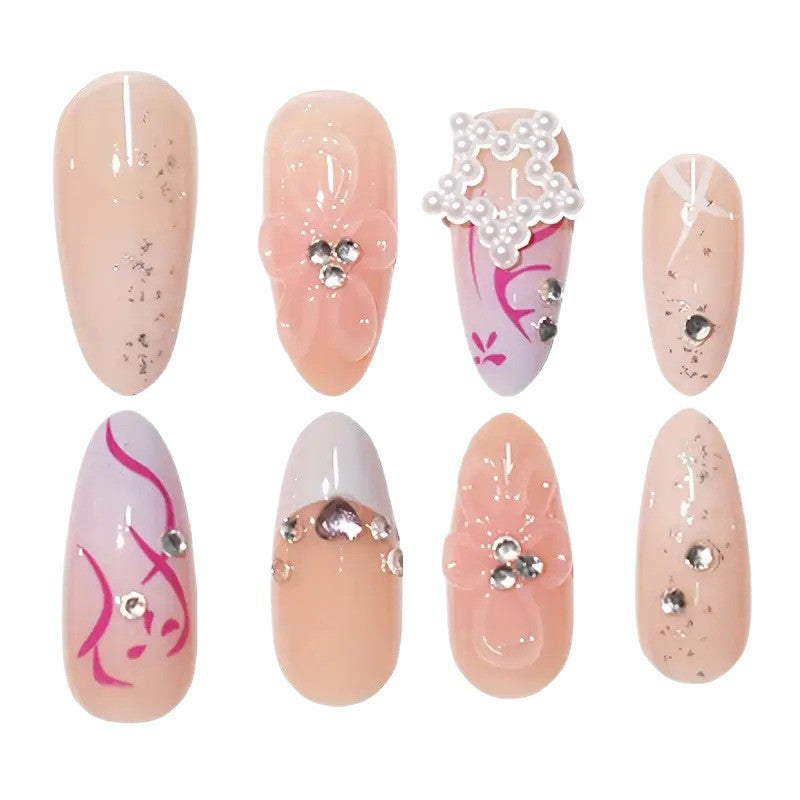 Künstlerische Gel Nagelverlängerungen Brehn