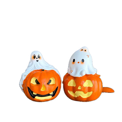 Lustige Halloween Kürbisfigur Brehn