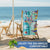 Damen Strandtuch mit kreativem Golfthema Brehn
