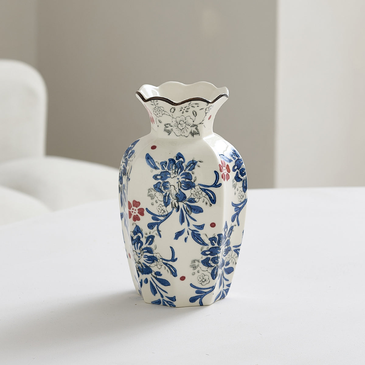 Elegante Keramik Blumenvase Brehn