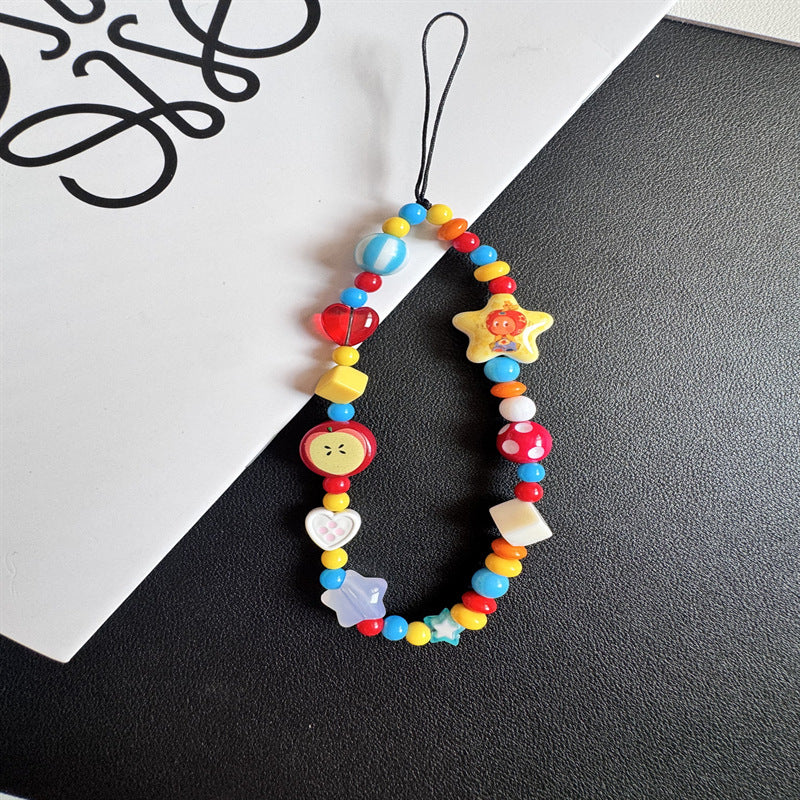 Funky Perlen Charm Lanyard Brehn