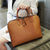 Elegante Laptop-Tasche Im Luxuriösen Krokodil-Look Brehn